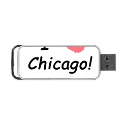 I Heart Chicago  Portable Usb Flash (one Side) by SeeChicago