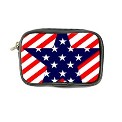 Patriotic Usa Stars Stripes Red Coin Purse by Celenk