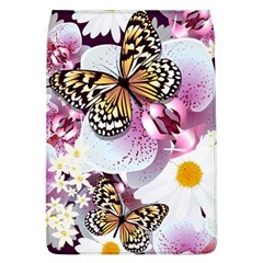 Butterflies With White And Purple Flowers  Flap Covers (l)  by Bigfootshirtshop