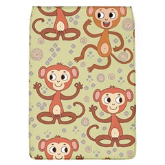 Cute Cartoon Monkeys Pattern Flap Covers (l)  by Bigfootshirtshop