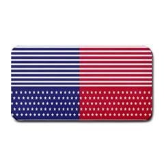 American Flag Patriot Red White Medium Bar Mats by Celenk