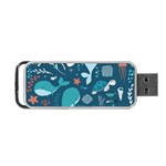 Cool Sea life Pattern Portable USB Flash (Two Sides) Front