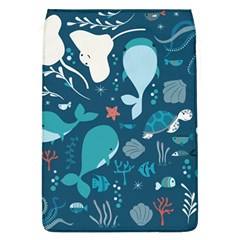 Cool Sea Life Pattern Flap Covers (l)  by Bigfootshirtshop