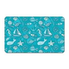 Fun Everyday Sea Life Magnet (rectangular) by Bigfootshirtshop