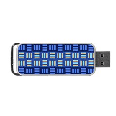 Textiles Texture Structure Grid Portable Usb Flash (one Side) by Celenk