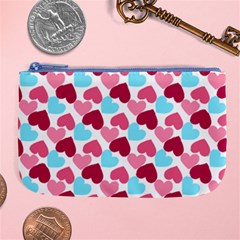 Bold Valentine Heart Large Coin Purse by Bigfootshirtshop