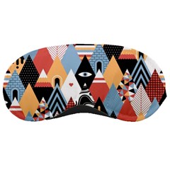 Abstract Diamond Pattern Sleeping Masks by Bigfootshirtshop