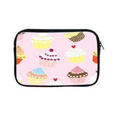 Cupcakes Wallpaper Paper Background Apple Ipad Mini Zipper Cases by Celenk