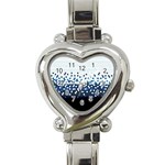 Tech Camouflage Heart Italian Charm Watch Front