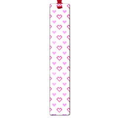 Pixel Hearts Large Book Marks by jumpercat