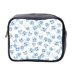 A Lot Of Skulls Blue Mini Toiletries Bag 2-side by jumpercat