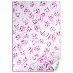 A Lot Of Skulls Pink Canvas 20  X 30   by jumpercat