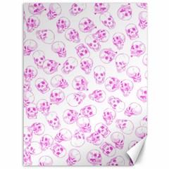 A Lot Of Skulls Pink Canvas 36  X 48   by jumpercat