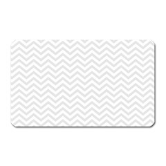 Light Chevron Magnet (rectangular) by jumpercat