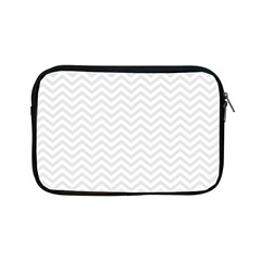 Light Chevron Apple Ipad Mini Zipper Cases by jumpercat