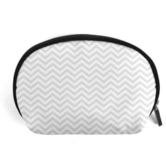 Light Chevron Accessory Pouches (large)  by jumpercat