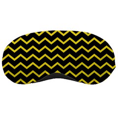 Yellow Chevron Sleeping Masks by jumpercat