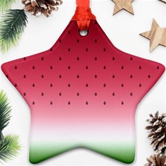 Watermelon Ornament (star) by jumpercat