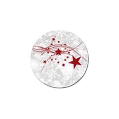 Christmas Star Snowflake Golf Ball Marker (10 Pack) by BangZart