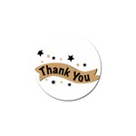 Thank You Lettering Thank You Ornament Banner Golf Ball Marker (10 pack) Front