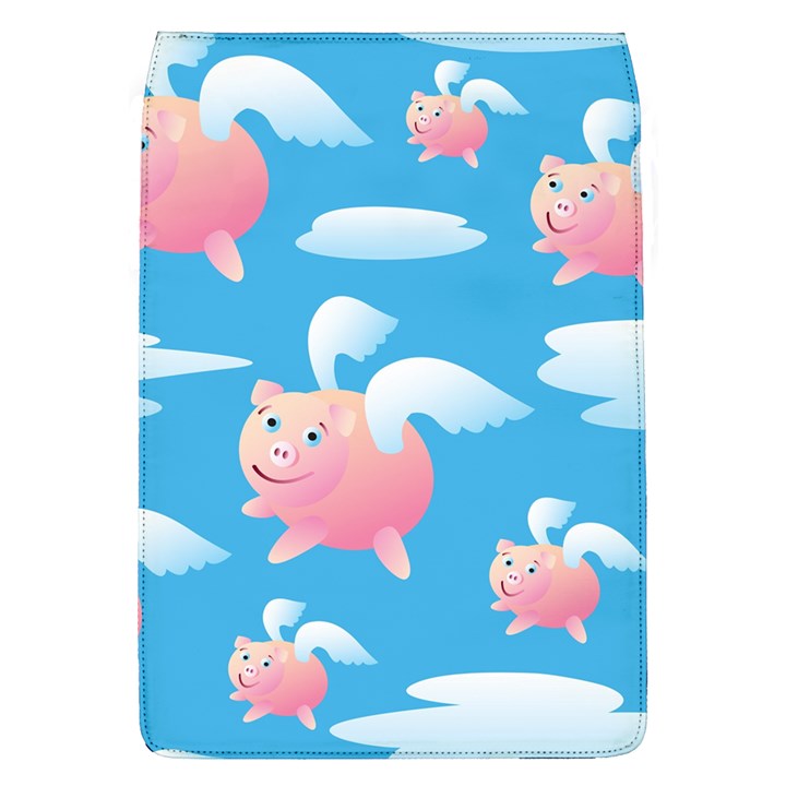 Flying Piggys Pattern Flap Covers (L) 