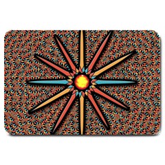 Star Large Doormat  by linceazul