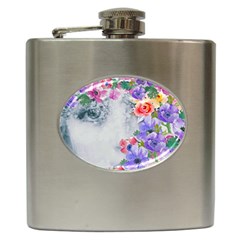 Flower Girl Hip Flask (6 Oz) by NouveauDesign