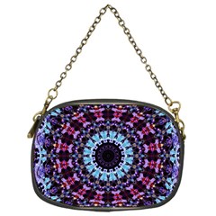 Kaleidoscope Shape Abstract Design Chain Purses (one Side)  by Celenk