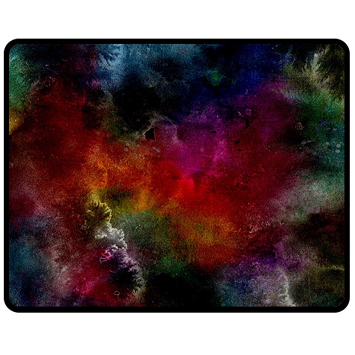 Abstract Picture Pattern Galaxy Fleece Blanket (Medium) 