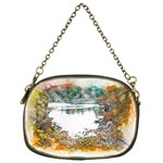 River Water Art Abstract Stones Chain Purses (One Side)  Front