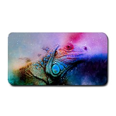 Lizard Reptile Art Abstract Animal Medium Bar Mats by Celenk