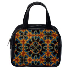 Tapestry Pattern Classic Handbags (one Side) by linceazul