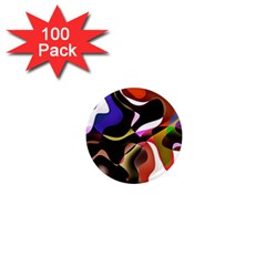 Abstract Background Design Art 1  Mini Magnets (100 Pack)  by Celenk