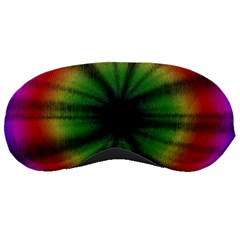 Sunflower Digital Flower Black Hole Sleeping Masks by Celenk