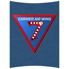 Carrier Air Wing Seven Back Support Cushion by Bigfootshirtshop