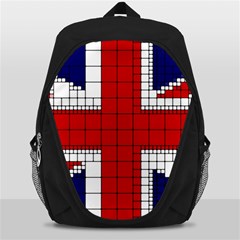 Union Jack Flag Uk Patriotic Backpack Bag by Celenk