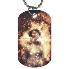 Science Fiction Teleportation Dog Tag (two Sides) by Celenk