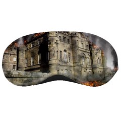 Castle Ruin Attack Destruction Sleeping Masks by Celenk