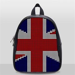 Union Jack Flag British Flag School Bag (small) by Celenk