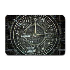 Time Machine Science Fiction Future Small Doormat  by Celenk