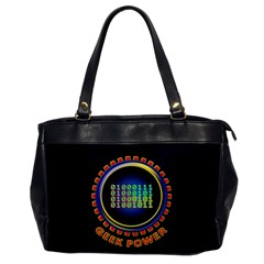 Geek Power Office Handbags by linceazul