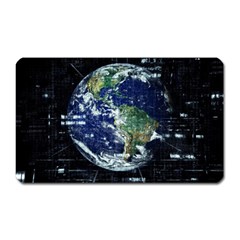 Earth Internet Globalisation Magnet (rectangular) by Celenk