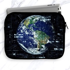 Earth Internet Globalisation Apple Ipad 2/3/4 Zipper Cases by Celenk