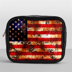 American Flag Usa Symbol National Mini Toiletries Bags by Celenk