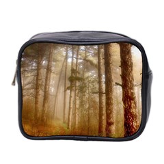 Forest Trees Wood Branc Mini Toiletries Bag 2-side by Celenk