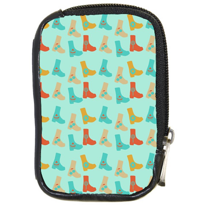 Blue Orange Boots Compact Camera Cases