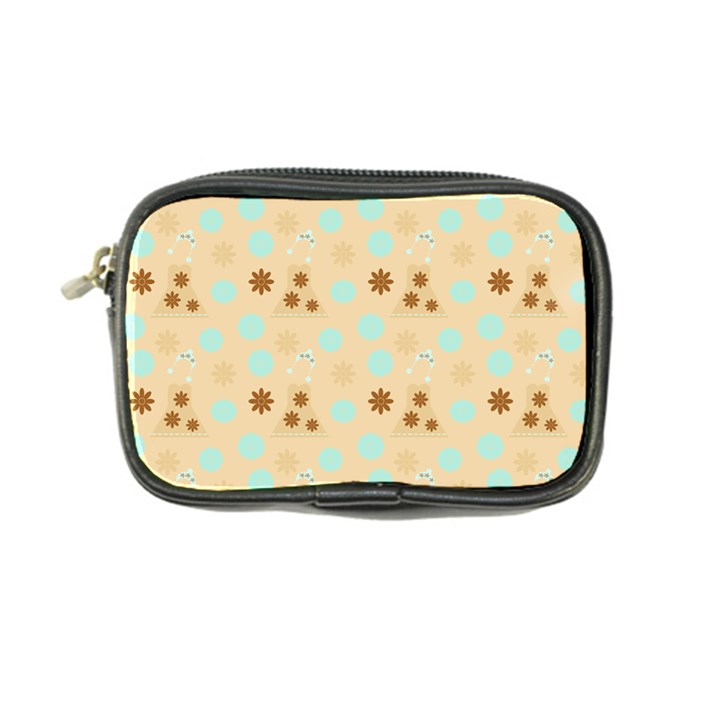 Beige Dress Coin Purse