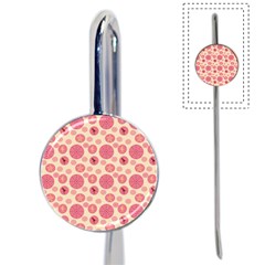 Cream Retro Dots Book Mark by snowwhitegirl