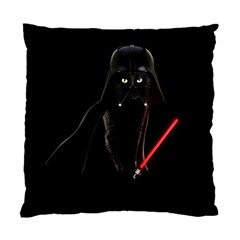 Darth Vader Cat Standard Cushion Case (two Sides) by Valentinaart