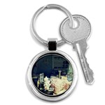 Abandonded Dollhouse Key Chains (Round)  Front